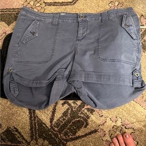 Torrid Gray Cargo Shorts with Relaxed Fit